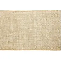 Party Deco Jute tafelloper/placemats 28 x 500 cm - Thema antiek/romantisch - Tafeldecoratie versieringen