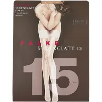 Falke hold-upkousen Zijdeglad met decoratieve sierkant (1 paar)