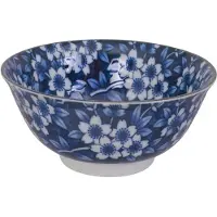 Tokyo Design Studio Mixed Bowls Mixed Bowls kom (Ø14,8 cm) Blauw/wit