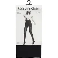 Calvin Klein Shaper Full Coverage Tights 80 Zwart polyamide Medium Dames