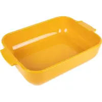 Peugeot Ovenschaal Appolia 'Saffraan Geel' Rechthoekig 32x20cm
