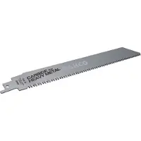 Bahco Reciprozaagblad | HST | met hardmetalen punten | heavy-duty metaal | 8 TPI | 150 mm - 3946-150-8-HST-1P