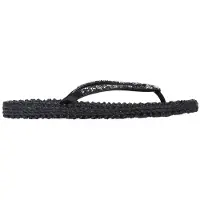 Ilse jacobsen Teenslipper 'CHEERFUL 03G' donkerblauw / zilver