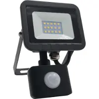 MEGATRON ispot Mini MT69061 LED-buitenschijnwerper met bewegingsmelder 10 W Lichtkleur (naam): Neutraalwit