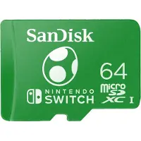 SanDisk MicroSDXC Extreme Gaming 64GB Yoshi (Nintendo licensed)