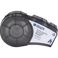 Brady M21-30-423 tape polyester zwart op wit 38,10 mm x 19,05 mm (origineel)