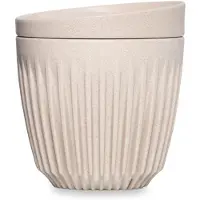 Huskee HuskeeCup & Deksel - Koffiebeker To Go - Small - 6oz/18cl - Natural