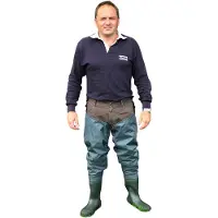Shakespeare Sigma Nylon Hip Wader Boots Grijs EU 45 Man