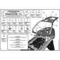 Givi Topkofferdrager YAMAHA FJR 1300 06-