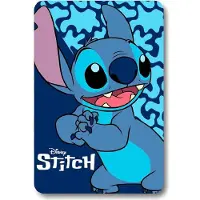 Lilo & Stitch Disney Lilo en Stitch fleece deken Plaid blauw