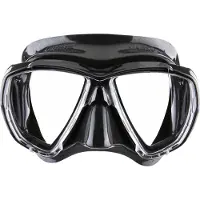 Cressi Big Eyes Diving Mask Transparant,Zwart