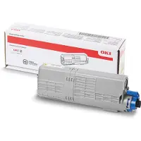 OKI 46490401 toner cartridge geel (origineel)