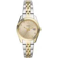 Fossil Analoog horloge goud / zilver