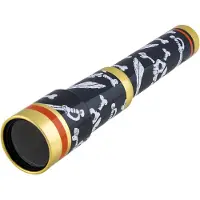 Goki Telescoop Piraten Junior 25 Cm Staal Zwart/goud