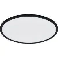 Nordlux Plafonniere Oja zwart Ø 42,4cm - 2700K - 22W
