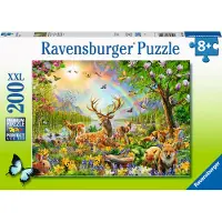 Ravensburger puzzel Mooie hertenfamilie - Legpuzzel - 200 XXL stukjes