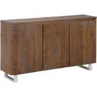 Loft 24 Lagos-Dressoir - 3-deuren - Bruin Grenen