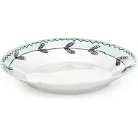 Serax Midnight Flowers Diep Bord M | Blossom Milk