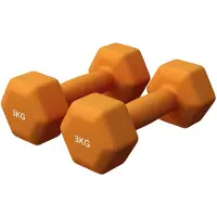 Gorilla Sports Vinyl halterset 2 x 3 kg