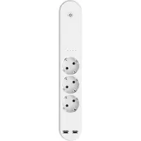 Denver Slimme stekkerdoos | (Wifi, Timer, 2x USB A)