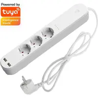 Denver Slimme stekkerdoos | (Wifi, Timer, 2x USB A)