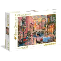 Clementoni Zonsondergang puzzel in Venetië 6000 delen 1 St