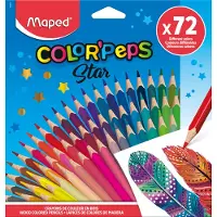 Maped Color Peps Star Potlood Geassorteerd 72 Eenheden