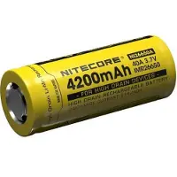 Nitecore NI26650A / IMR26650 Flat Top Li-ion batterij (3.7 V, 4200 mAh, 40A)