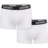 Brandit Boxershorts lichtgrijs / zwart / wit
