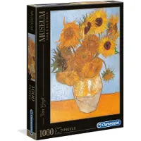 Clementoni - Puzzel - 1000 Stukjes - Girasoli (Museum) - Puzzel Voor Volwassenen