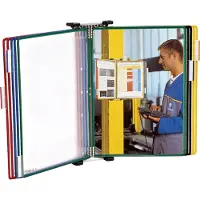 Tarifold display wandmodule met 10 zichtmappen A4