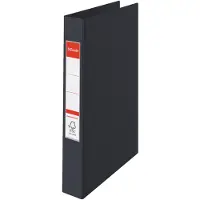 Esselte 25 mm Ringband Karton A4 23 Ringen Zwart