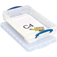 Really Useful Box opbergdoos 6 liter | transparant