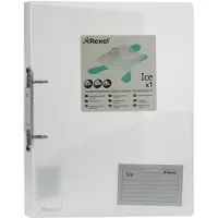 Rexel ringmap Ice transparant - 10 stuks