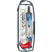Maped TECHNIC COMPACT passer 4-delige set - in ophangdoos in display