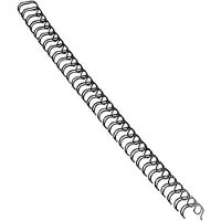 Fellowes bindruggen metaal 12 mm zwart, 100 stuks