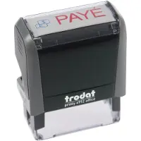 Trodat Ecoprinty Kantoorstempel Grijs, zwart 6,8 x 4,2 cm