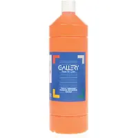 Gallery plakkaatverf, flacon van 1 l, oranje