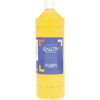 Gallery plakkaatverf, flacon van 1 l, donkergeel