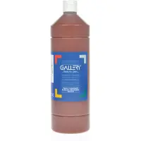 Gallery plakkaatverf, flacon van 1 l, donkerbruin
