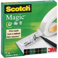Scotch Magic Tape, 25 mm x 66 m