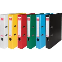 Pergamy Ordner A4 50 mm PP assorti - 10 stuks
