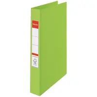 Esselte ringmap PP voor ft A4 rug van 4,2 cm , 23 O-ringen van 25 mm, groen - 2 stuks