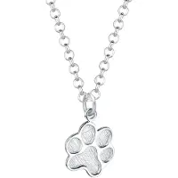 Elli Dames Ketting met hanger Dierenpoot - 925 Sterling Zilver