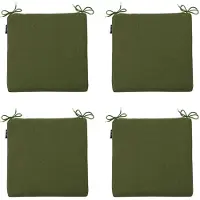 Madison zitkussen moss green canvas eco+ ca. set van 4