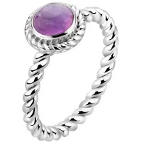 Nenalina Ring lila / zilver