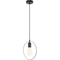 Eglo Hanglamp Bedington Oval zwart