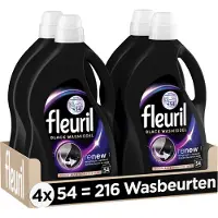 Fleuril 4x Wasmiddel 54 Wasbeurten Black 2,430 Liter