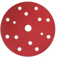 Finixa Schuurschijven RED 150mm met 15 gaten - P220