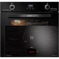 Gurari - inbouwoven - EH 6367 - elektrische oven - zelfvoorzienend - 79L - KCT 9140 FI - inductiekookplaat - inductie - 90 cm -met 1-voudige telescoopgeleider